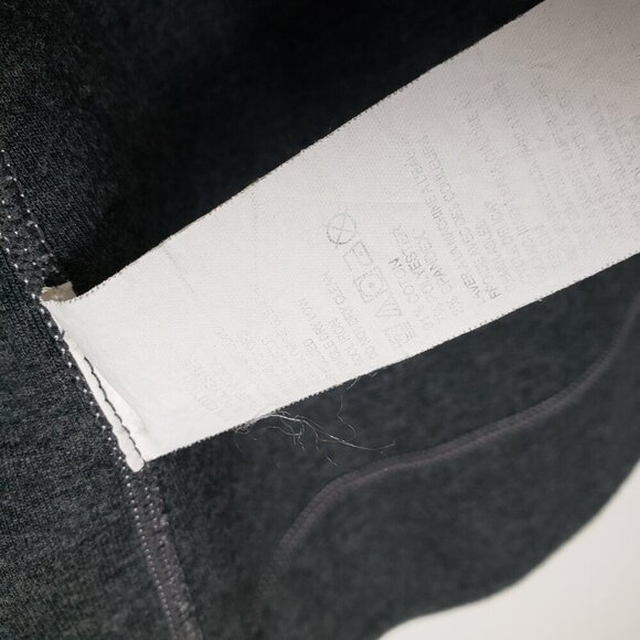 Tommy Bahama Reversible Full Zip Mock Neck Jacket Gray Knit Womens Size Large - Picture 9 of 9